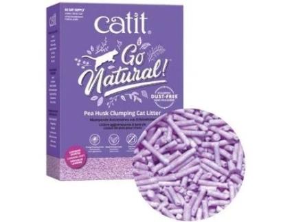 Go Natural! Aroma de ervilha e areia e lavanda 5.6 kg 