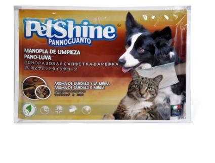 Luva de limpeza de sândalo e mirra 