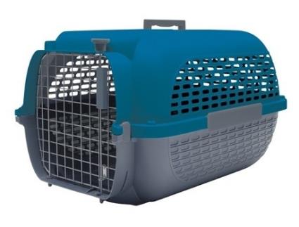 Transportadora Voyaguer Azul e Cinza 56.5x37.6x30.8 cm 