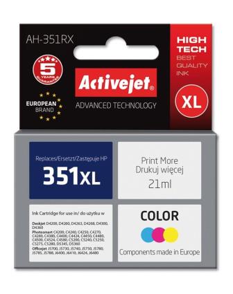 Tinteiro 351XL Compatível HP (Tricolor) - 