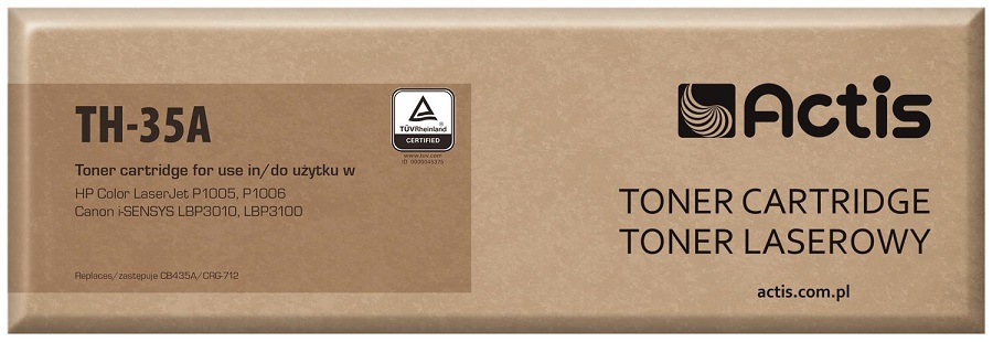 Toner TH-35A Compatível HP (Preto) - 