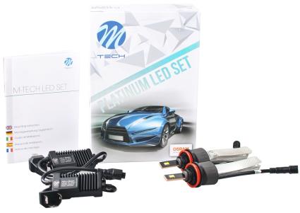 Kit 2x Lampadas Cree LED Platinum H11 6000K 40W 5200Lm (Substitui Xenon) -  / OSRAM