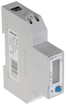 Medidor Digital Custos Energia MID p/ Calha DIN (Monofásico) 5(100)A - 