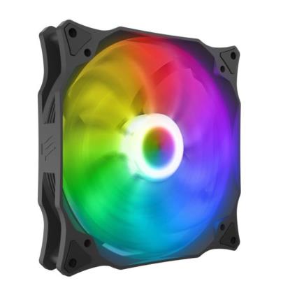 Ventoinha Stella HP ARGB 140 PWM 140mm (Preto / Branco) - 