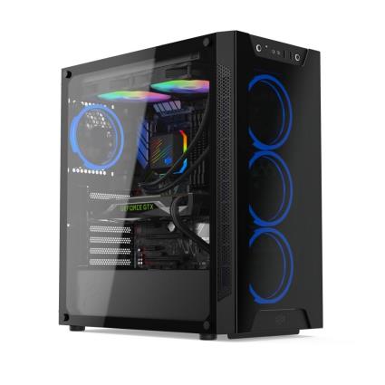 Caixa Extended-ATX Armis AR6X TG RGB (Preto) - 