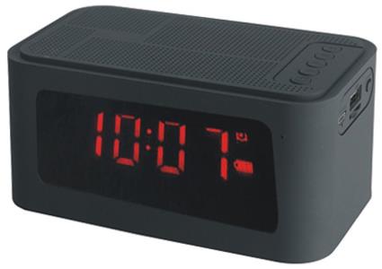 Rádio Relógio Despertador FM 5W RMS USB/microSD/BLUETOOTH - 