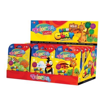 DIS 12 unds Conj. Barro Vida Selvagem