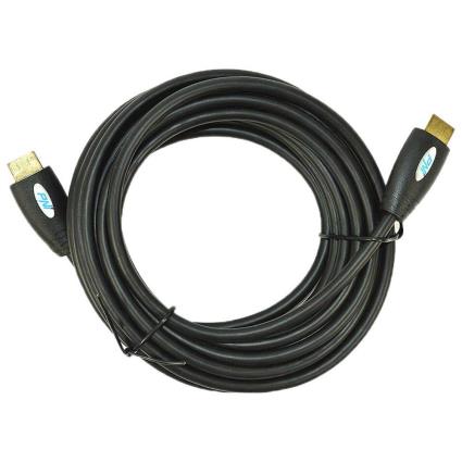 Cablu HDMI  H500 de alta velocidade 1.4V, plug-plugue, Ethernet, banhado a ouro, 5m