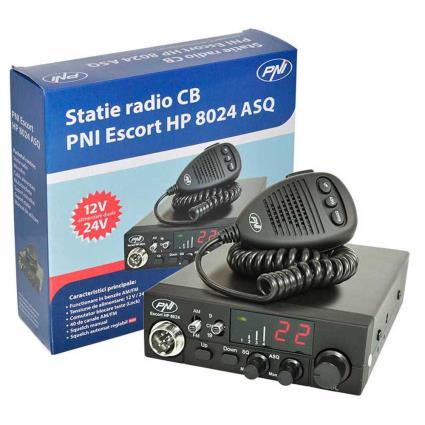 CB rádios NIP escolta HP ASQ 8024 com 12 V-24 V e ajustável