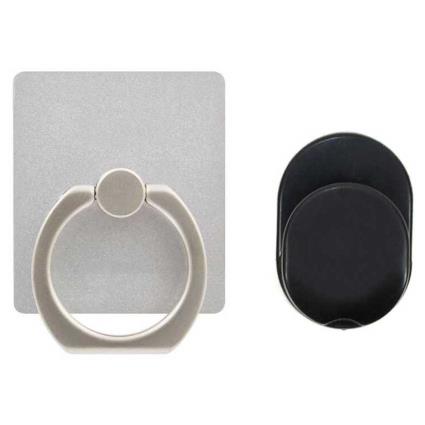 Suporte universal NIP O-Ring, Stand Desk e Smart Grip, prata, suporte para carro incluído