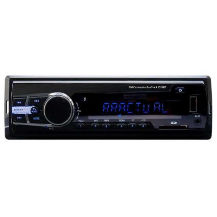 Rádio leitor de MP3 auto  Clementine Bus Truck 8524BT 4x45W 12V / 24V 1 DIN cu SD, USB, AUX, RCA si Bluetooth