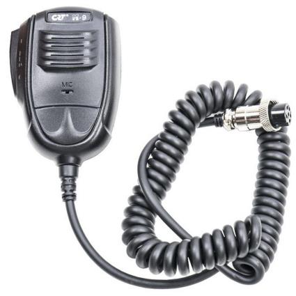 microfone M-9, com seis pinos  estação de rádio SS9900