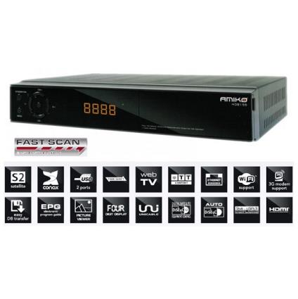 Receptor Satélite Full HD Ethernet - 