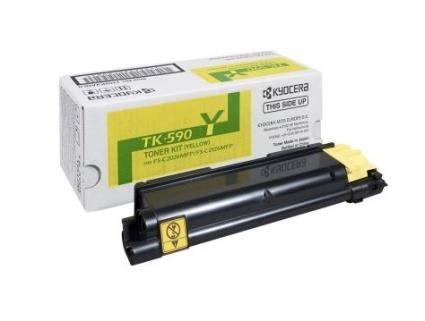 Toner TK-590Y Amarelo (5000 páginas) - 
