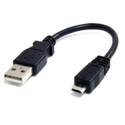 Cabo USB A Macho - Micro-USB B Macho (15cm) - 