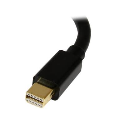 Cabo Mini DisplayPort Macho - DisplayPort Fêmea Preto (0.15 m) - 