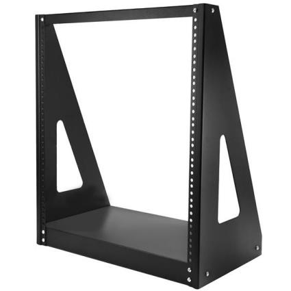 Estante 160 Kg Rack Independente para Servidor 12U Preto - 