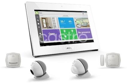 Smart Home (Tablet 7/ 2x Detec. Temp. e Hum. / 2x Detec. Movim. / 2x Camaras - 