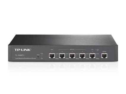 Router Broadband 5 Portas Up to 4xWan LoadBalance - TP-LINK TL-R480T+