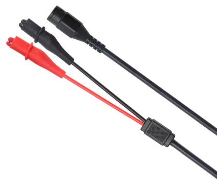 Cabo de Teste c/ Clips Crocodilo c/ Manga de Proteção (1 metro) - 