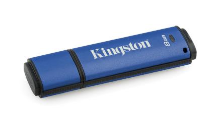 Pen USB 3.0 DataTraveler Vault 8GB Azul - 