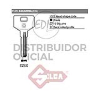 CHAVE LATÃO EZ5X EZCURRA