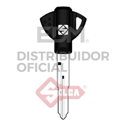 CHAVE TRANSPONDER S/CHIP - C/TAMPA PARA SUZUKI (CYCLES) SZ17RTE
