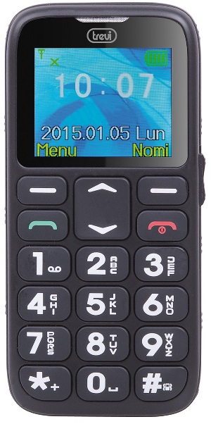 Telemóvel p/ Seniores 1,77 LCD c/ Rádio FM 2G (Teclas Largas) Preto - 