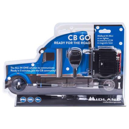 Kit  CB GO-USB Statie rádio CB M-MINI USB + Antena  LC29