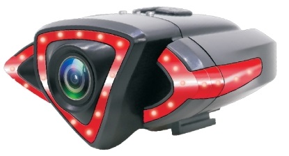 Câmara Acção Wi-Fi Full HD 1080p + Luz Presença p/ Traseira Bicicleta (RIDECAM HD) - 