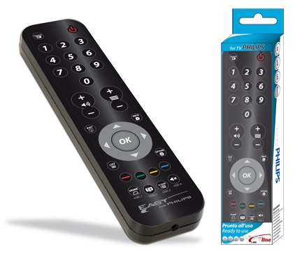 Comando Universal Dedicado EASY SIMPLEX p/ TVs LCD PHILIPS