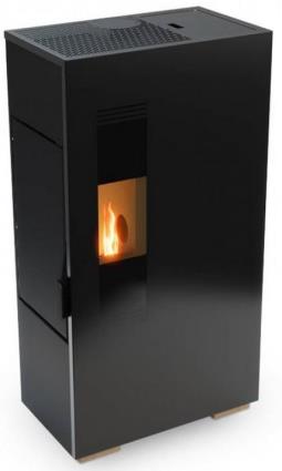 Salamandra de Pellets 5kW MINI 5S (Preto) - 