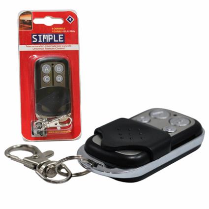 Comando Garagem 4 Canais 433,92Mhz - 
