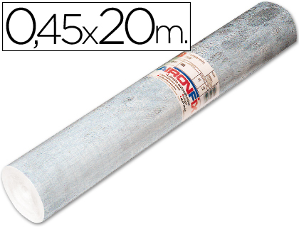 Papel Autocolante  0.45x20mts Cristal Nebuloso Rolo