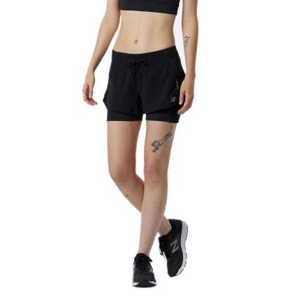 Shorts Impact Run 2 In 1 M Black