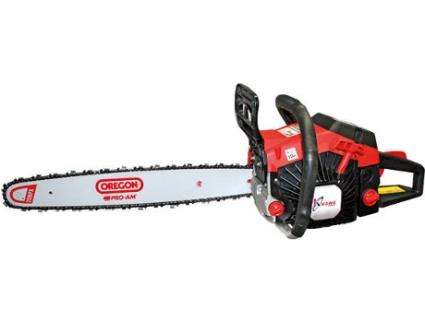 Motoserra  a Gasolina 58cc com Motor De 2 Tempos Lâmina e Corrente Oregon