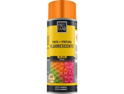 Spray de Pintura  Fluorescente Laranja