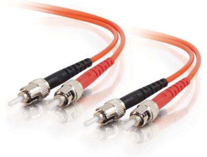 Cabo patch - ST multi-modos (M) para ST multi-modos (M) - 15 m - fibra óptica - duplex - 62.5 / 125 micron - OM1 - se