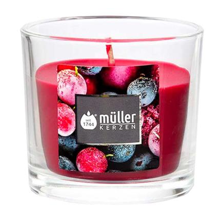 Vela copo  24606570B5 FRUTOS VERMELHOS