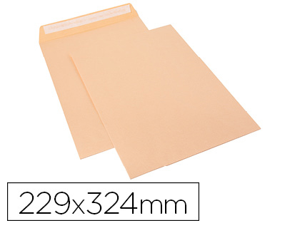 Envelope  Bolsa Celulosa Chamoix 90g Tira de Silicone 229X324mm Tira Silicone (250 Unidades)