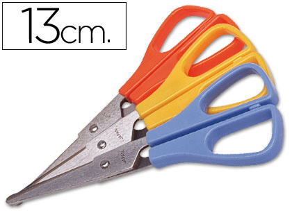 Tesoura Escolar Aco Inoxidavel e Cabo Plastico 13 cm