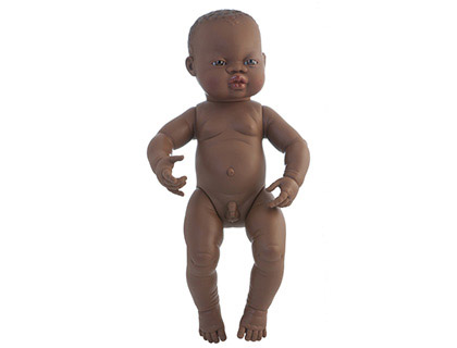 Jogo Miniland Menino Africano 32 cm