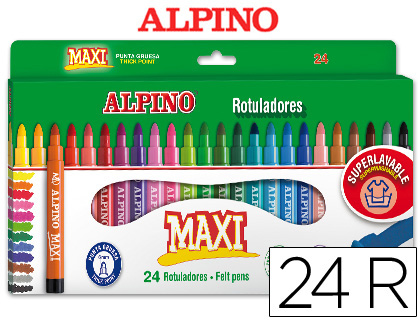 Marcador  Maxi 24 Unidades