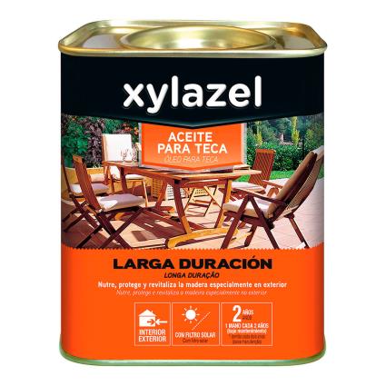 AZEITE PARA TECA LARGA DURAÇÃO COR NOGAL 0.750L 5396296