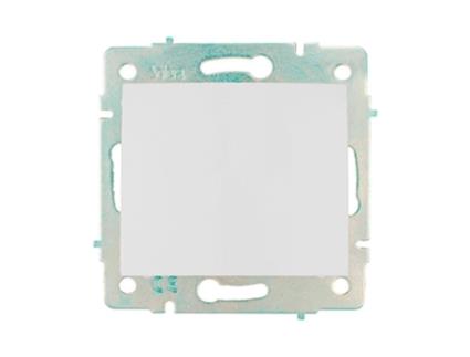 TAMPA CEGA DE EMBUTIR BRANCO 83X81MM S.EUROPA 