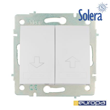 BOTÃO DE PERSIANA 83X81MM 10A 250V S.EUROPA 
