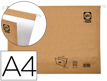 Pasta de Suspensão 33X24X31,5cm 240grs com visor superior 