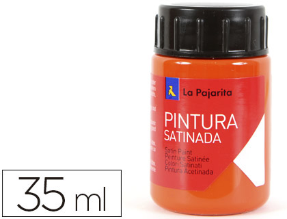 Tinta Latex La Pajarita, 35 ml - Laranja