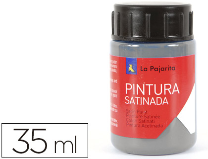 Tinta Latex La Pajarita, 35 ml - Cinza