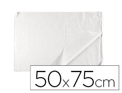 Rolo de Papel Seda Branco 17G/M2 de 24 Folhas 50X75cm